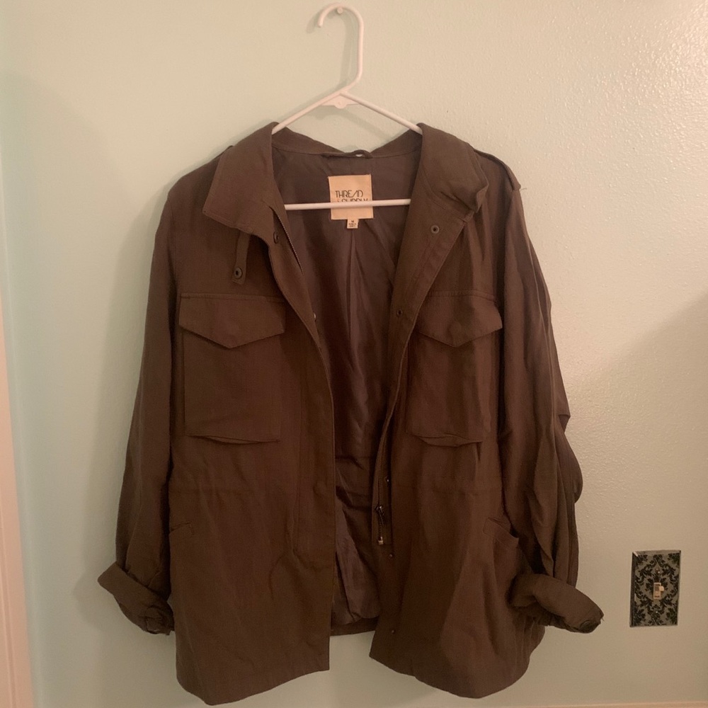 Green Utility Jacket - Picture 2 of 5
